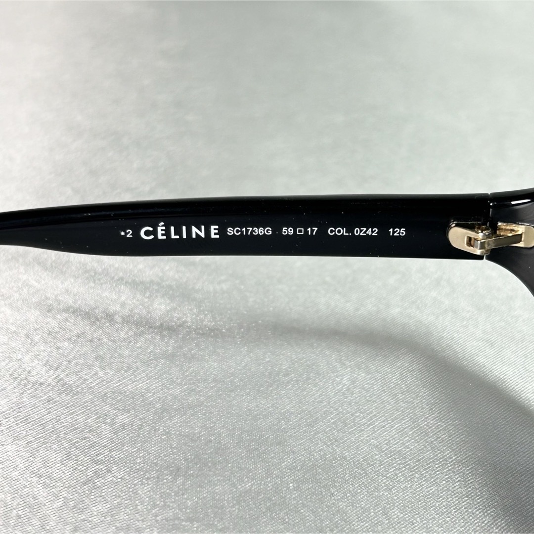 celine(セリーヌ)のCELINE トリオンフ サングラス イタリア製 ブランドロゴ セリーヌ  レディースのファッション小物(サングラス/メガネ)の商品写真