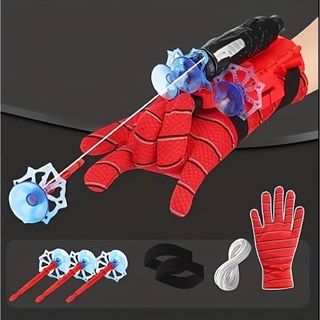 スパイダーマン　コスプレ　おもちゃ　ウェブシューター　知育玩具(キャラクターグッズ)