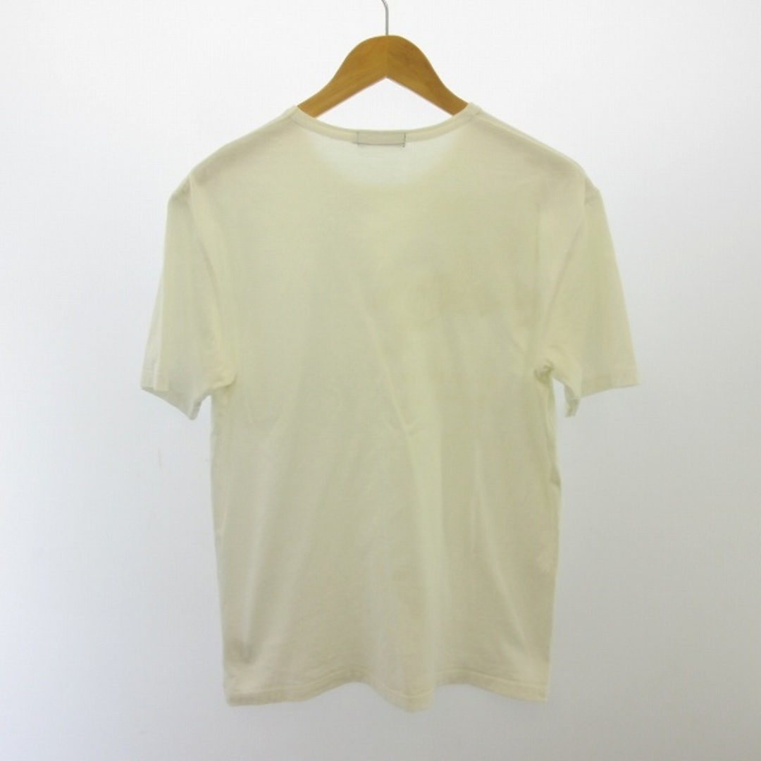 BURBERRY BLACK LABEL(バーバリーブラックレーベル)のバーバリーブラックレーベル Tシャツ カットソー ロゴ刺繍 プリント 3 約M メンズのトップス(Tシャツ/カットソー(半袖/袖なし))の商品写真