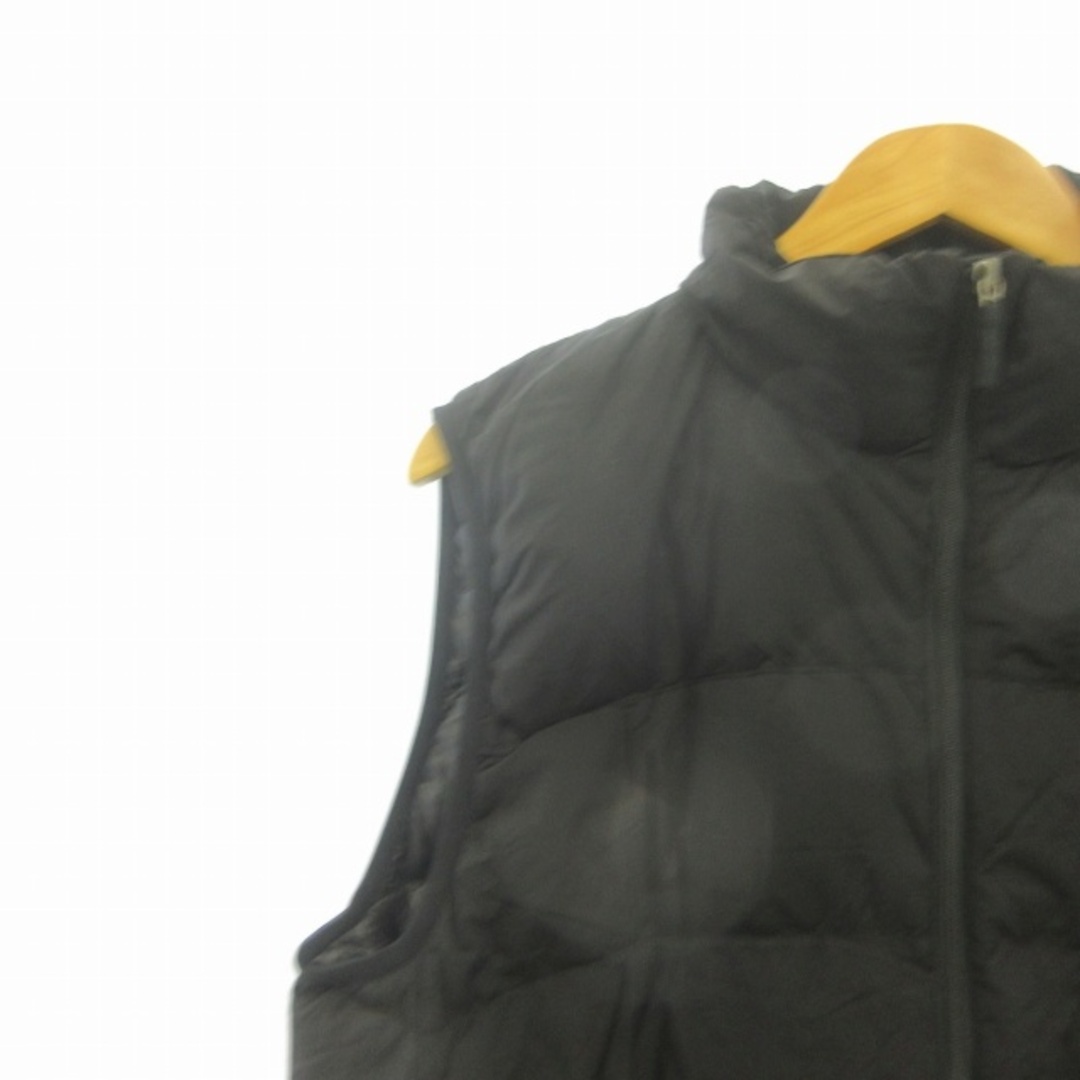 THE NORTH FACE(ザノースフェイス)のザノースフェイス タグ付 ダウンベスト ブルゾン 黒 ブラック L ■GY09 メンズのジャケット/アウター(ダウンベスト)の商品写真