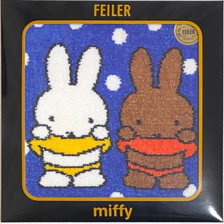 フェイラー(FEILER)のフェイラー　タオルハンカチ　ミッフィー&メラニー　ドット(ハンカチ)