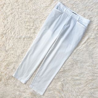 23区 - 新品　23区　パンツ　ストレッチ　麻　リネン　白　40