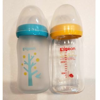 Pigeon - ピジョン　哺乳瓶　ガラス　160mL　出産準備　授乳　赤ちゃん