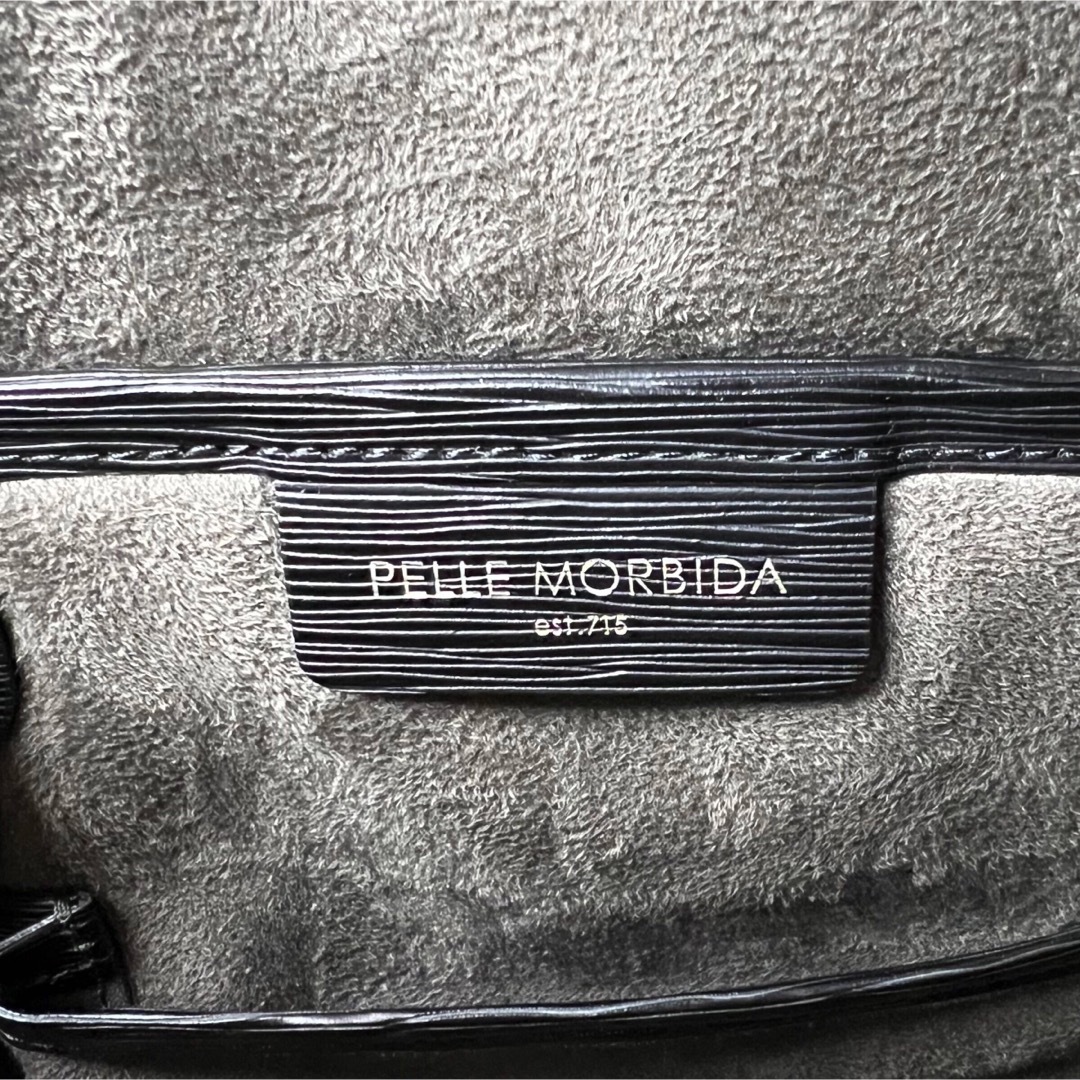 PELLE MORBIDA(ペッレ モルビダ)の人気♡A4可♡極美品♡シュリンクレザー♡ペッレモルビダ 2way ビジネスバッグ メンズのバッグ(ビジネスバッグ)の商品写真