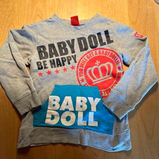 ベビードール(BABYDOLL)のベビードールトレーナー130センチ(Tシャツ/カットソー)