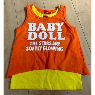 ベビードール(BABYDOLL)のBABY DOLL タンクトップ100 最終お値下げ(Tシャツ/カットソー)