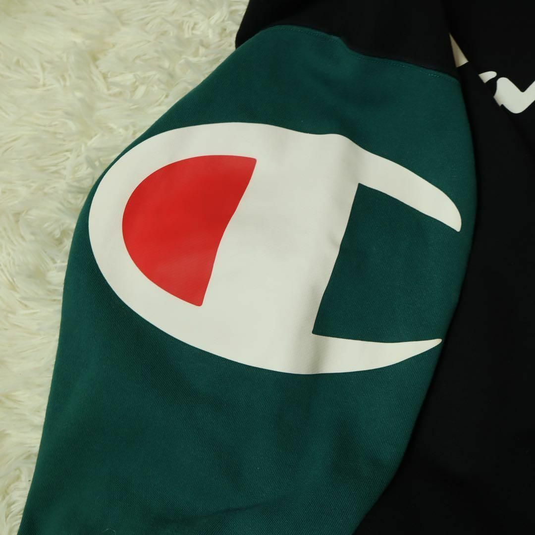 Champion(チャンピオン)の【入手困難◎完売品】チャンピオン×ロデオクラウンズ コラボ スウェット デカロゴ メンズのトップス(スウェット)の商品写真