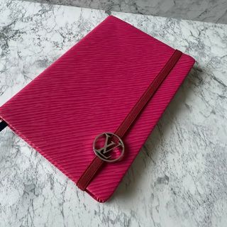 ルイヴィトン(LOUIS VUITTON)の希少 未使用 ルイヴィトン エピ カイエ・ギュスターヴ PM ノートブック メモ(ノート/メモ帳/ふせん)