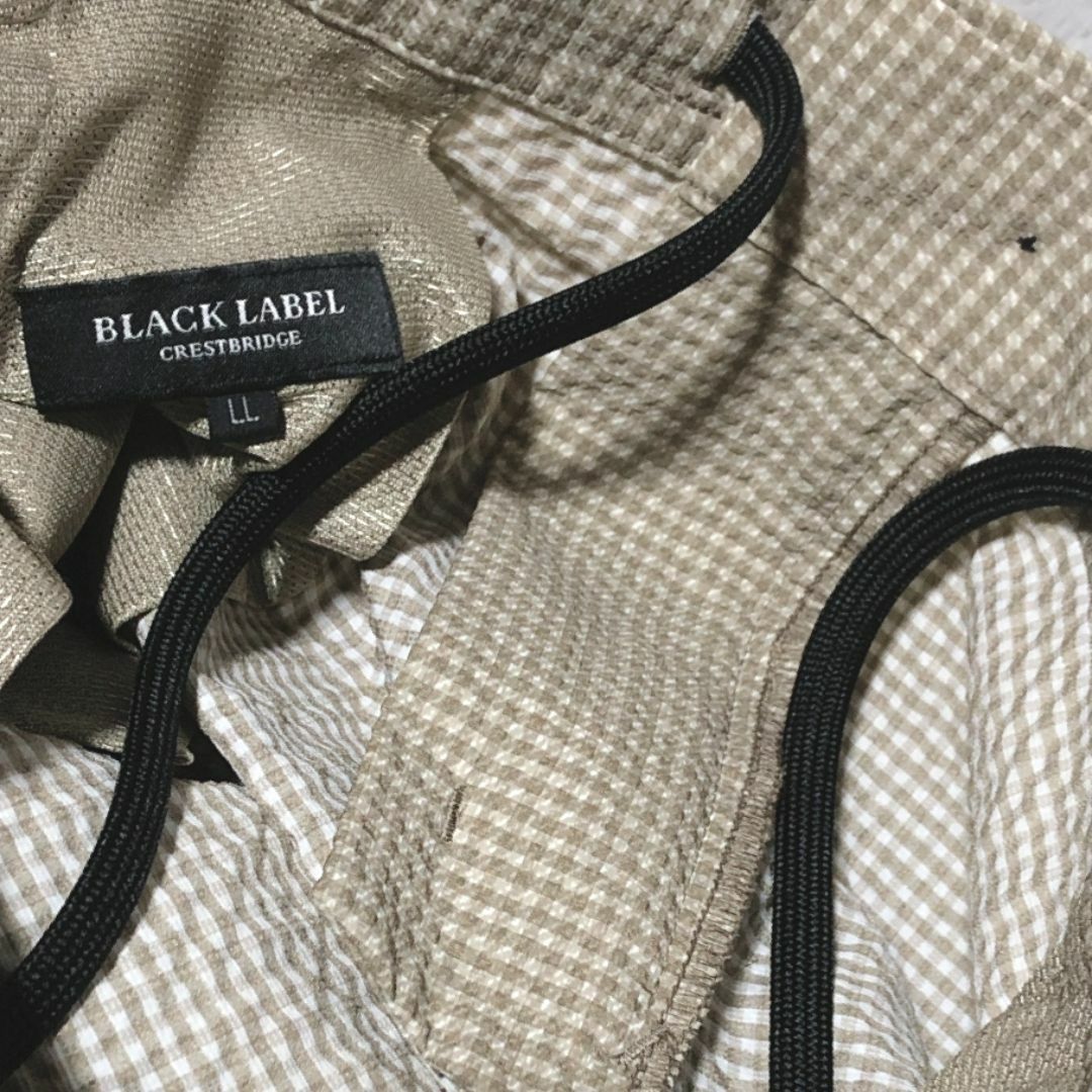 BLACK LABEL CRESTBRIDGE(ブラックレーベルクレストブリッジ)のブラックレーベルクレストブリッジ シアサッカー パンツ/BLACK LABEL メンズのパンツ(スラックス)の商品写真