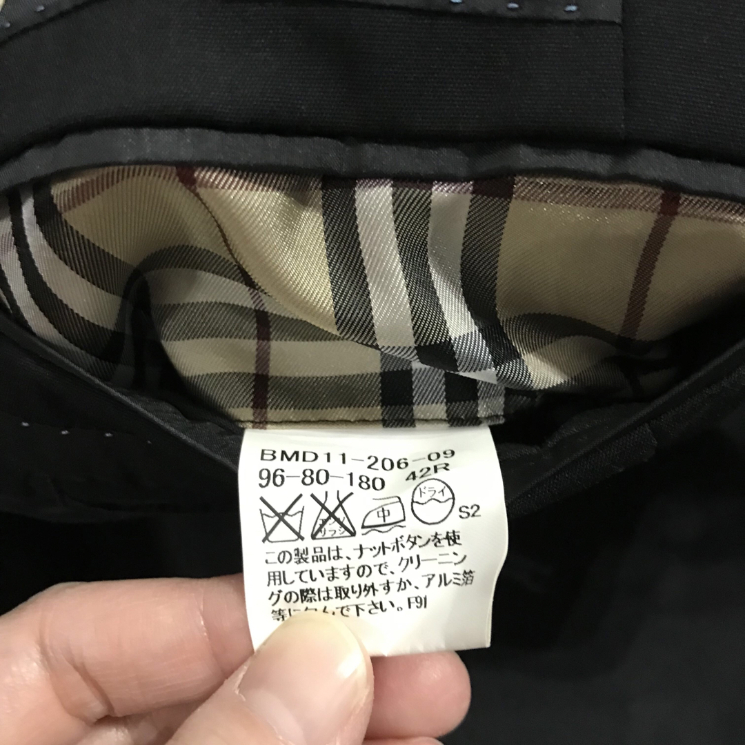 BURBERRY BLACK LABEL(バーバリーブラックレーベル)のバーバリーブラックレーベル  スーツ　上下セット メンズのスーツ(セットアップ)の商品写真