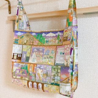 【ハンドメイド】ラビリンスハウス コンビニエコバッグ