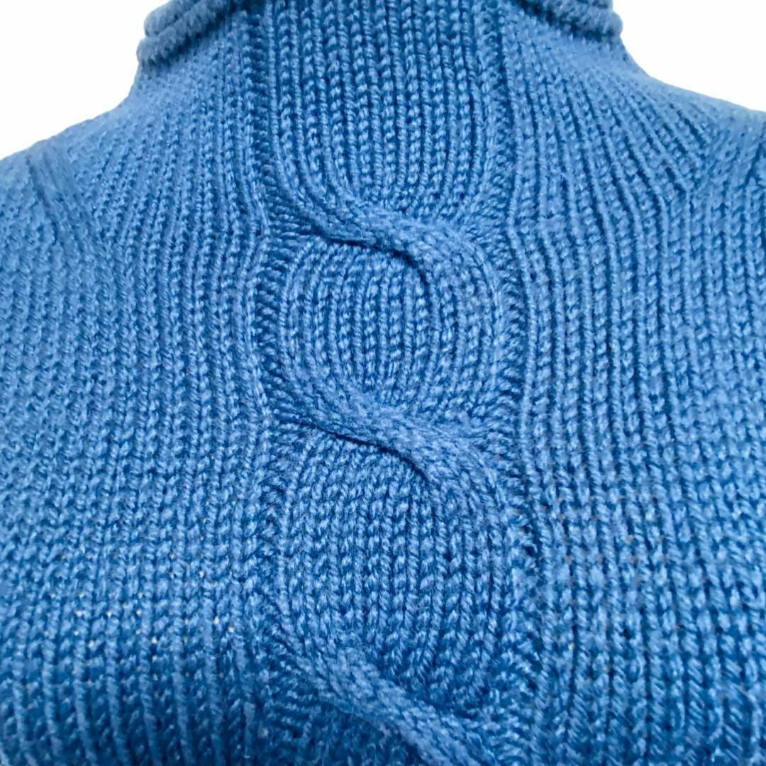 KEITH(キース)のキース KEITH 長袖セーター ウール混 ネイビー L レディースのトップス(ニット/セーター)の商品写真