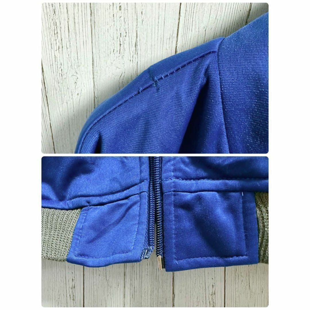 wilson(ウィルソン)のウィルソン　トラックジャケット　ジャージ　刺繍ロゴ　ブルー　アウトレット　XL メンズのトップス(ジャージ)の商品写真
