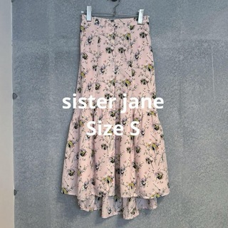 シスタージェーン(sister jane)のsister jane 花柄スカート　サイズS(ロングスカート)