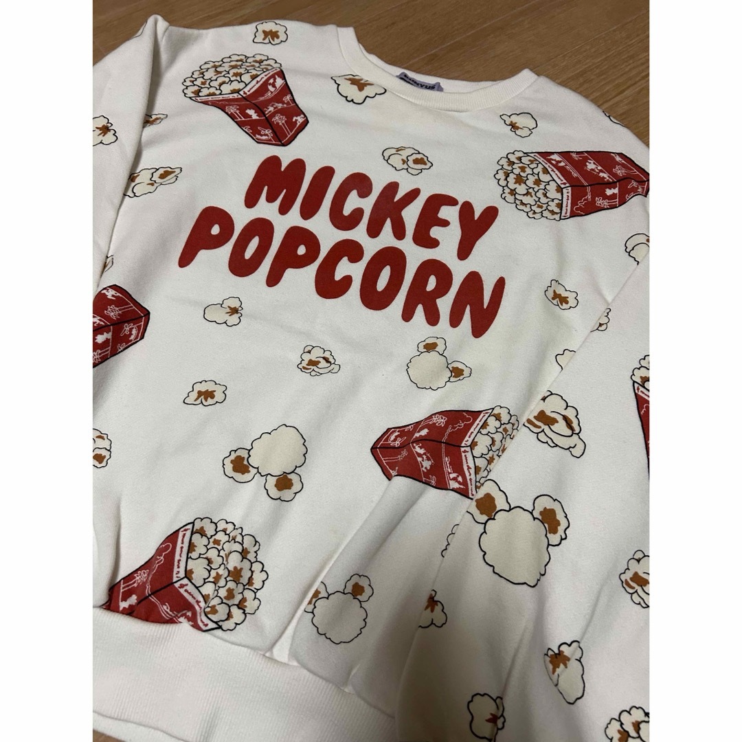 PUNYUS(プニュズ)の良品 PUNYUS MICKEY POPCORN スウェット ランド限定 L レディースのトップス(トレーナー/スウェット)の商品写真