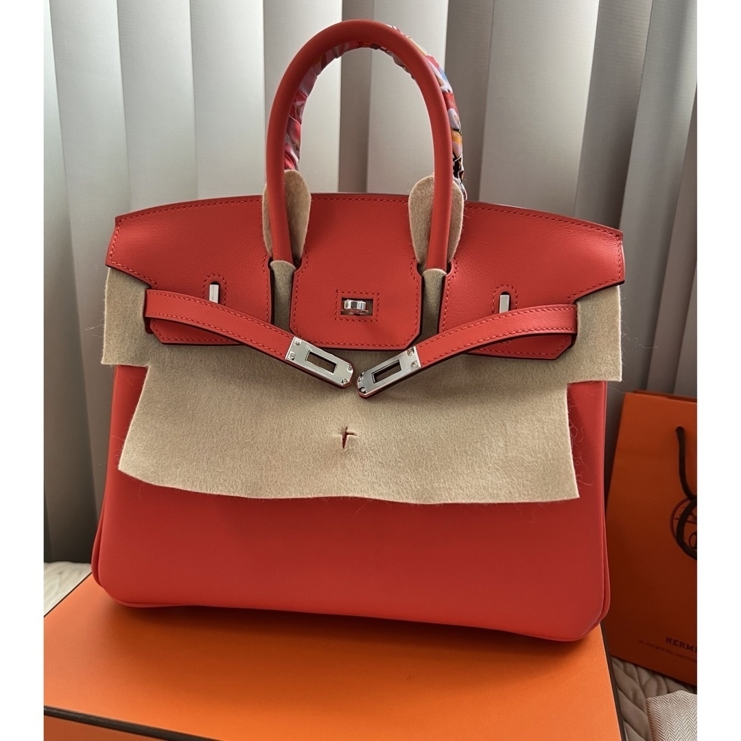 HERMES - 新品未使用エルメスバーキン25♡2024newカラー HERMES - 新品未使用エルメスバーキン25♡2024newカラー