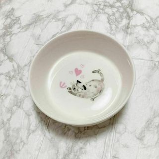 ✨匿名発送✨ペットボウル 猫 食器 フード 餌 陶器 犬 小型犬用 おしゃれ(猫)