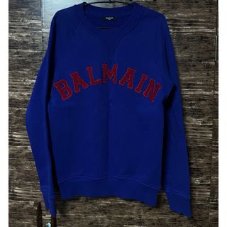 バルマン(BALMAIN)のバルマン　ロゴ　スウェット　トレーナー(スウェット)