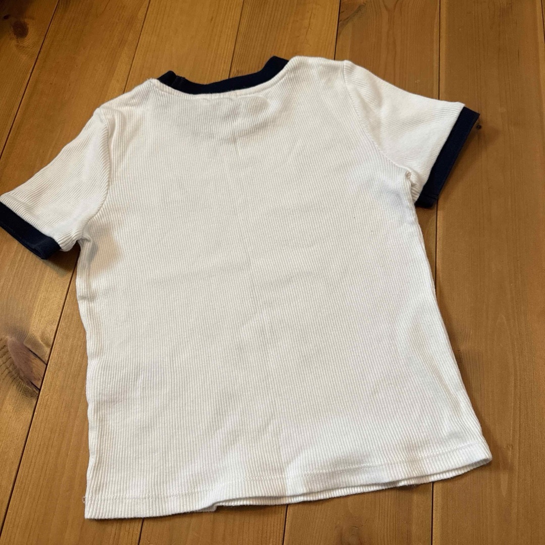 GAP(ギャップ)のGAP ギャップ　キッズ　白Tシャツ　トップス　くま　zara キッズ/ベビー/マタニティのキッズ服女の子用(90cm~)(Tシャツ/カットソー)の商品写真