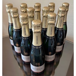 モエエシャンドン(MOËT & CHANDON)のアンリオ ブリュット スーヴェラン  375ml ハーフ　12本セット。(シャンパン/スパークリングワイン)