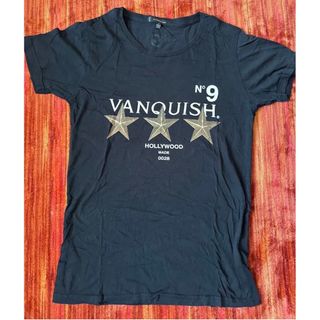 vanquish ヴァンキッシュ　ブラックTシャツ Sサイズ