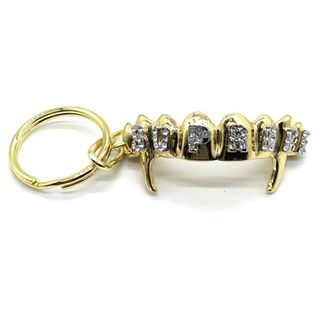 シュプリーム(Supreme)のSUPREME シュプリーム 19SS Fronts Keychain フロントキーチェーン ゴールド(キーホルダー)