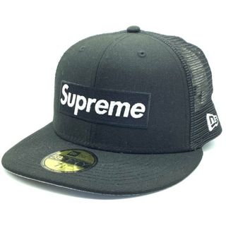 シュプリーム(Supreme)のSUPREME シュプリーム 23SS New Era ニューエラ Box Logo Mesh ボックスロゴ メッシュキャップ ブラック Size 7 1/8(56.8cm)(キャップ)