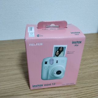 【新品】富士フイルムチェキ instax mini 12 ミントグリーン(1台)(フィルムカメラ)