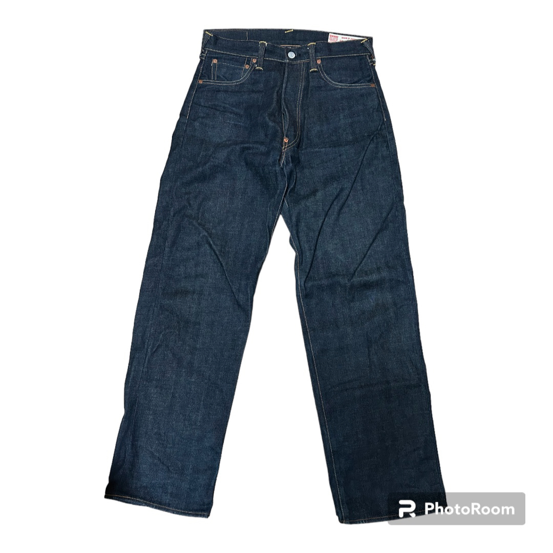 EVISU - 美品 濃紺 EVISU エビス 2001 No.2 ジーンズ 金カモメ 31の EVISU - 美品 濃紺 EVISU エビス 2001 No.2 ジーンズ 金カモメ 31の