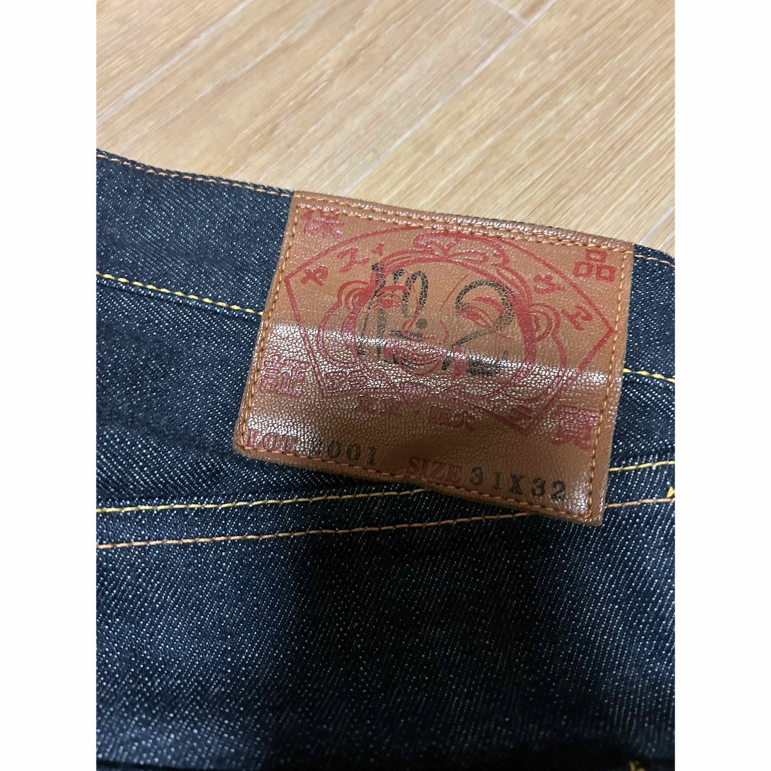 EVISU - 美品 濃紺 EVISU エビス 2001 No.2 ジーンズ 金カモメ 31の EVISU - 美品 濃紺 EVISU エビス 2001 No.2 ジーンズ 金カモメ 31の