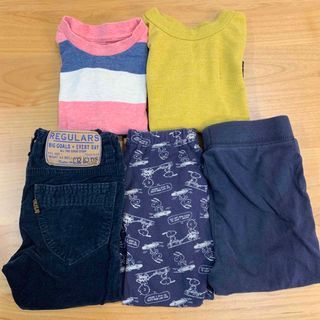 ユニクロ(UNIQLO)の90cm まとめ売り5点 男の子 エフオーキッズ 西松屋 ユニクロ ギャップ(パンツ/スパッツ)