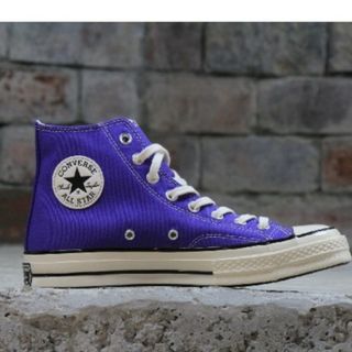 コンバース(CONVERSE)のCT70 ほぼ新品　コンバース　CONVERSE パープル　紫(スニーカー)