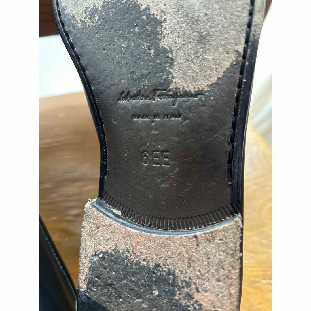 Ferragamo(フェラガモ)のイタリア製フェラガモ　ビットローファー 革靴 ビジネスシューズ 6EE 24.5 メンズの靴/シューズ(スリッポン/モカシン)の商品写真