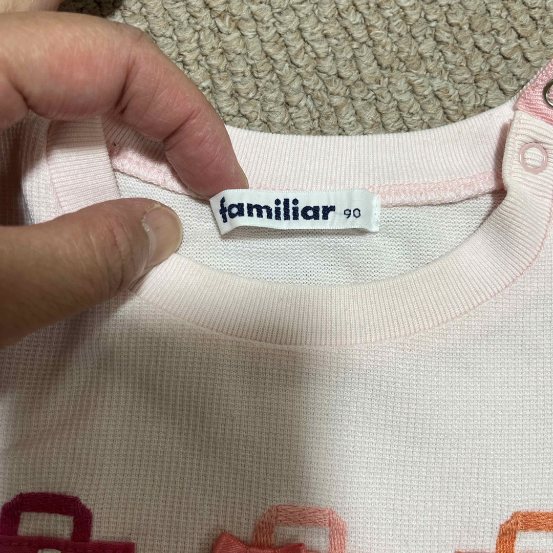 familiar(ファミリア)のファミリア　90センチ　Tシャツ キッズ/ベビー/マタニティのキッズ服女の子用(90cm~)(Tシャツ/カットソー)の商品写真