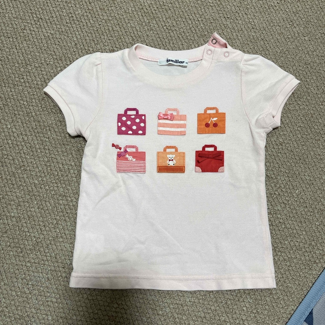 familiar(ファミリア)のファミリア　90センチ　Tシャツ キッズ/ベビー/マタニティのキッズ服女の子用(90cm~)(Tシャツ/カットソー)の商品写真