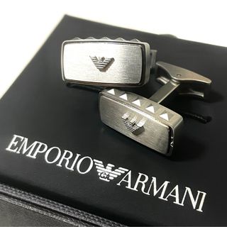 エンポリオアルマーニ(Emporio Armani)の【未使用】EMPORIO ARMANI  カフス  イーグルロゴ  立体(カフリンクス)