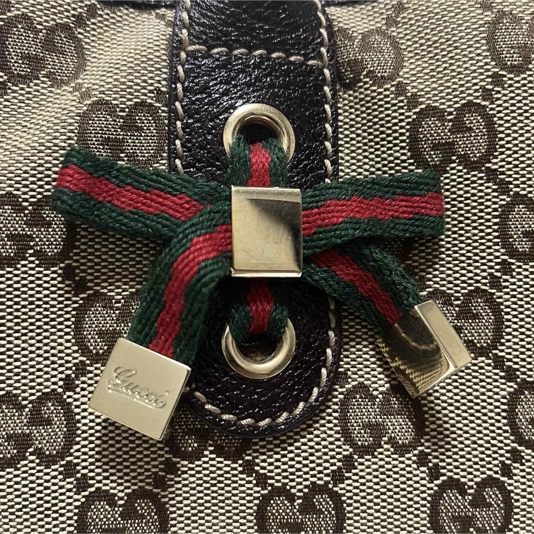 Gucci(グッチ)の754✨極美品✨グッチ トートバッグ プリンシー シェリーライン GGキャンバス レディースのバッグ(トートバッグ)の商品写真