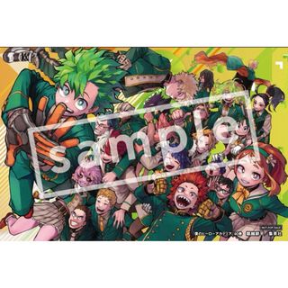 僕のヒーローアカデミア40巻　TSUTAYA    特典　ポストカード(少年漫画)