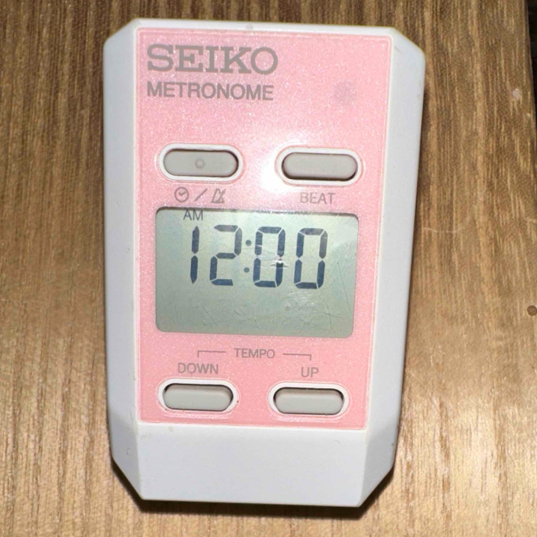 SEIKO(セイコー)のセイコーSEIKO メトロノーム デジタルメトロノーム DM51P 楽器の鍵盤楽器(ピアノ)の商品写真