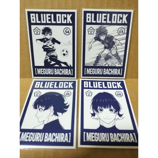 非売品　4点セット　アディダス　ブルーロック オリジナルカード　カード　蜂楽廻(その他)