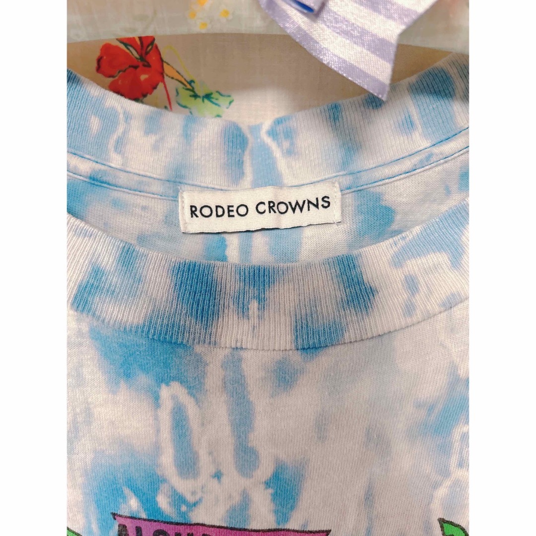 RODEO CROWNS(ロデオクラウンズ)の【RODEO CROWNS】ロデオクラウンズ Tシャツワンピース ハワイ レディースのワンピース(ロングワンピース/マキシワンピース)の商品写真