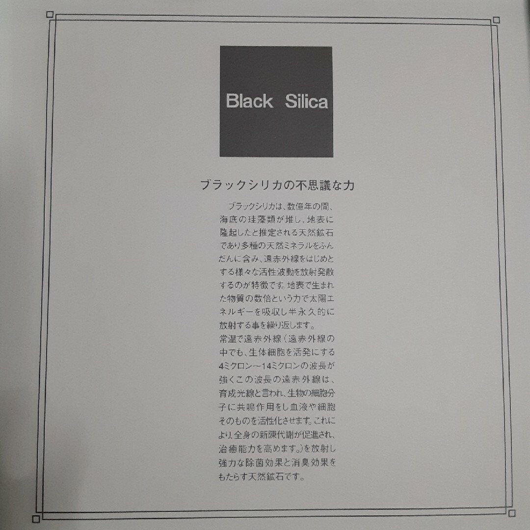 ブラックシリカ　ネックレス　パワーストーン レディースのアクセサリー(ネックレス)の商品写真