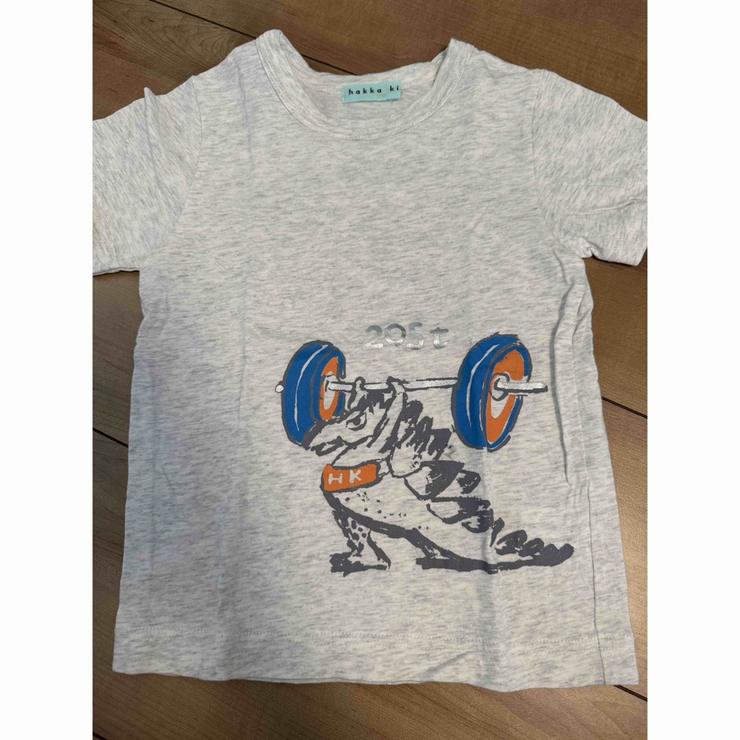 hakka kids(ハッカキッズ)の美品　ハッカキッズ　110cm Tシャツ　恐竜 キッズ/ベビー/マタニティのキッズ服男の子用(90cm~)(Tシャツ/カットソー)の商品写真