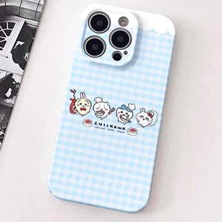 iPhoneX用　ちいかわ　カバー　うさぎ　ケース　ハチワレ(iPhoneケース)