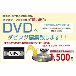 VHS → DVD作成！(その他)