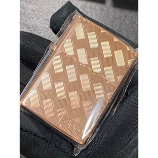 zippo メッシュ ピンクゴールド 特殊加工 両面デザイン 2023年製 (その他)