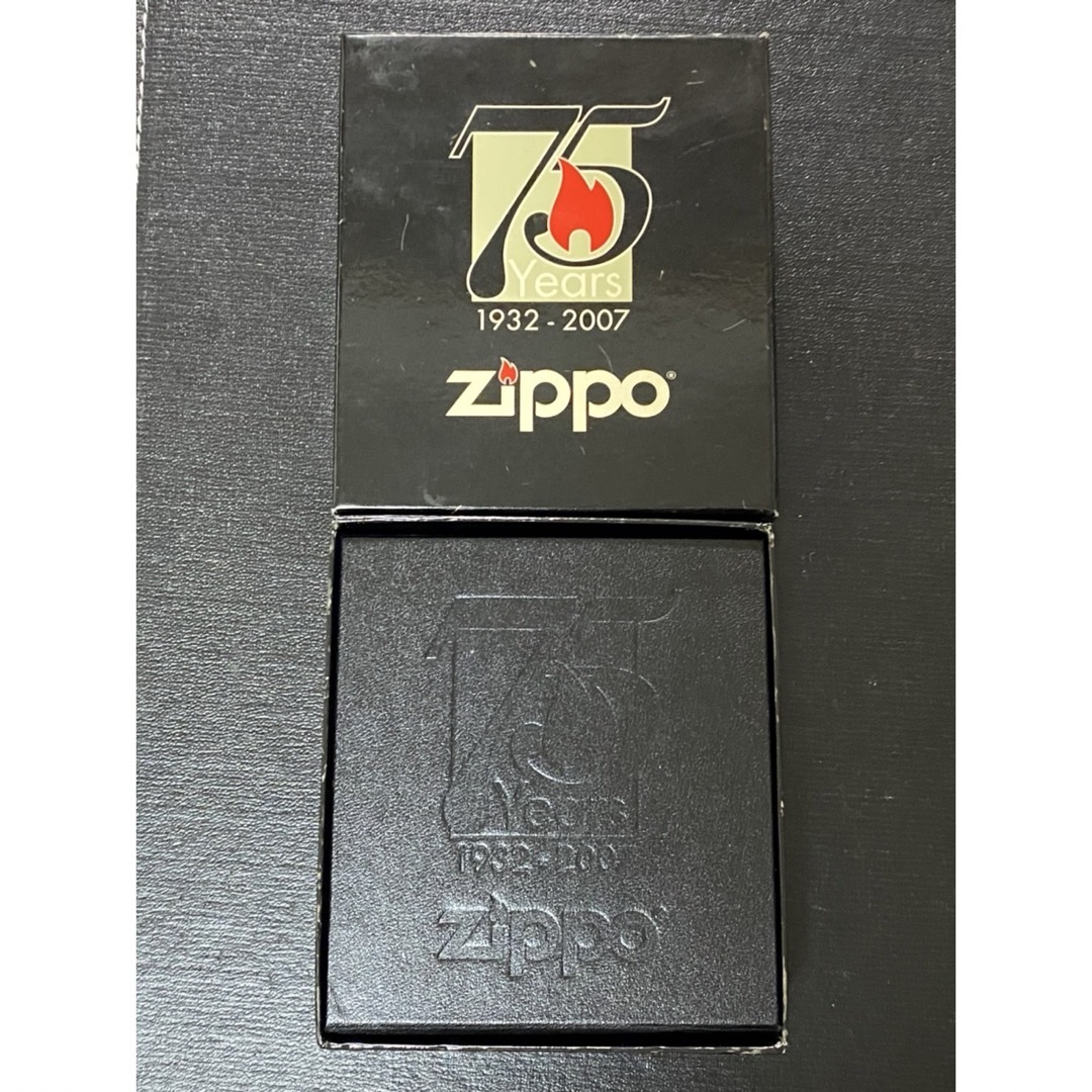 zippo 75Years 1932-2007 シルバー 2007年製 メンズのメンズ その他(その他)の商品写真