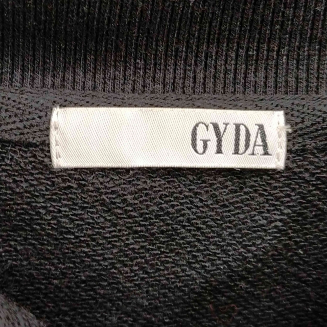 GYDA(ジェイダ)のGYDA(ジェイダ) BIG COLLARハーフZIPショートスウェットトップス レディースのトップス(トレーナー/スウェット)の商品写真