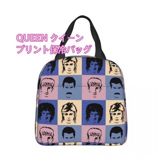 クイーン(Queen)のQUEEN 　クイーン　メンバー　プリント　保温　保冷　バッグ　新品(ショルダーバッグ)