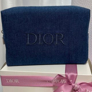 Dior - Dior デニムポーチ　箱リボン付き　⭐︎おまけ有り